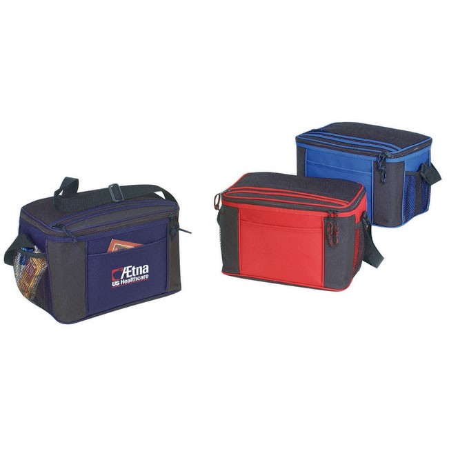 (4023) DELUXE POLY 12 - PACK COOLER