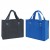 (BS118)NON-WOVEN TOTE BAG W/FABRIC COVERED BOTTOM