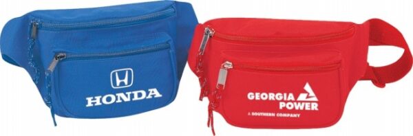 Poly 3-Zipper Fanny Pack (1015)