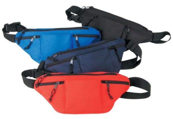 Poly 4-Zipper Fanny Pack (1035)