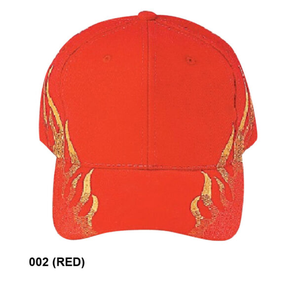 Pro Style (Constructed) Heavy Brushed Cotton Flare Cap (22012) - Image 2