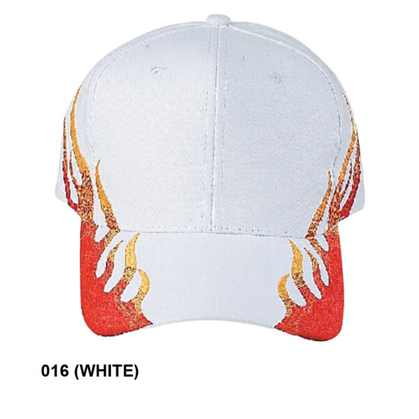 Pro Style (Constructed) Heavy Brushed Cotton Flare Cap (22012) - Image 3
