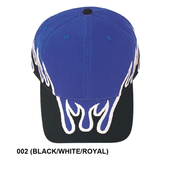 Pro Style (Constructed) Heavy Brushed Cotton Flare Cap (22013) - Image 4