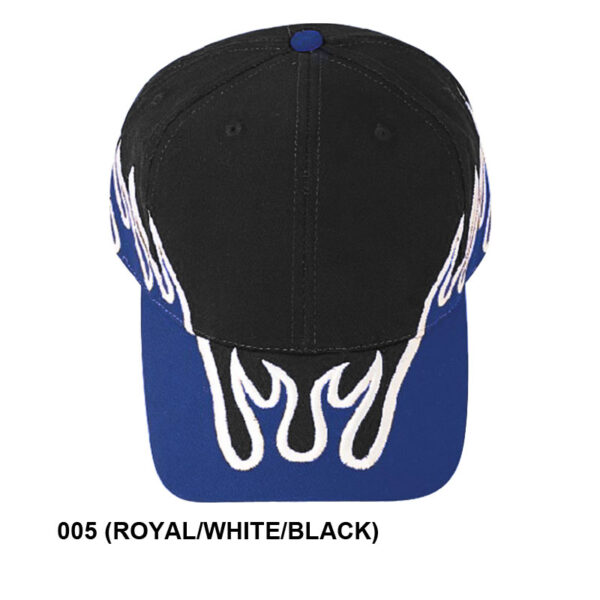 Pro Style (Constructed) Heavy Brushed Cotton Flare Cap (22013) - Image 5