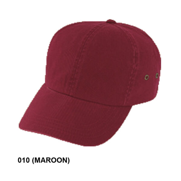 Low Crown (Unconstructed) Deluxe Polo Style Cotton Twill Normal Dyed & Cap Washed (22020) - Image 3