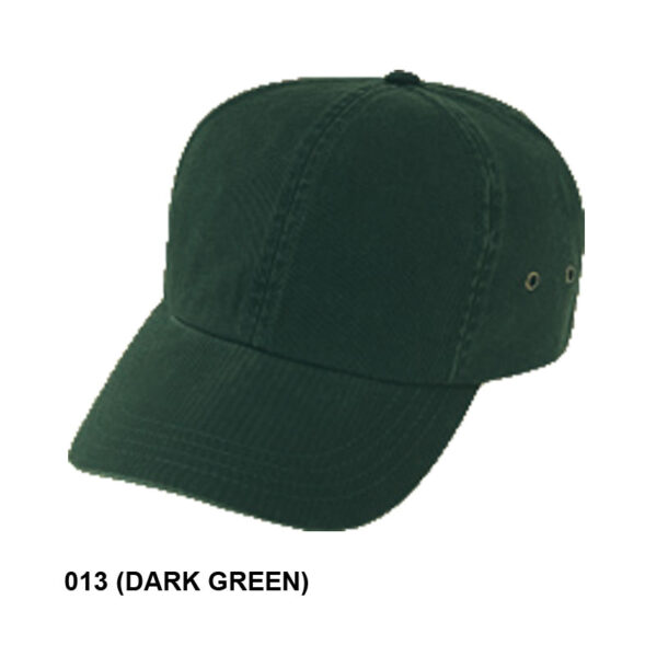 Low Crown (Unconstructed) Deluxe Polo Style Cotton Twill Normal Dyed & Cap Washed (22020) - Image 4