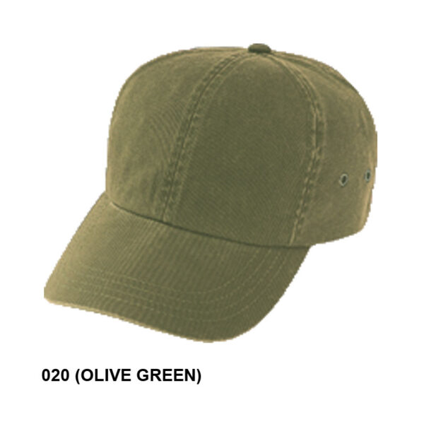 Low Crown (Unconstructed) Deluxe Polo Style Cotton Twill Normal Dyed & Cap Washed (22020) - Image 6