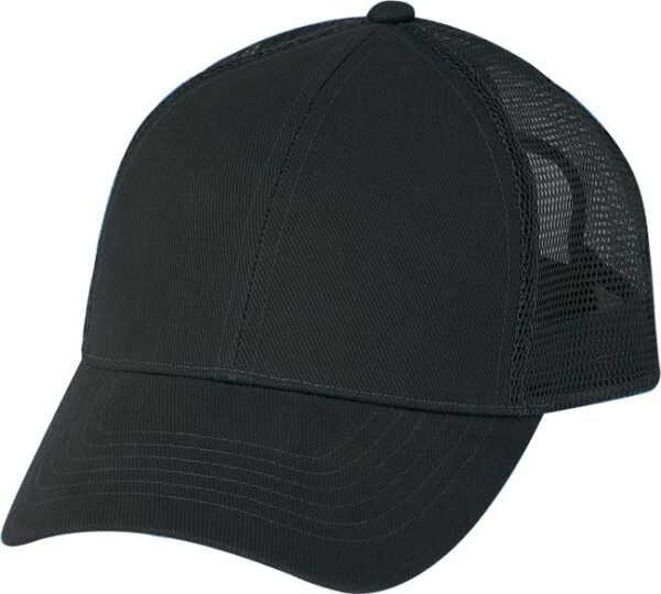 Low Crown (Constructed) 6 Panel Cotton Twill Mesh Cap (23208) - Image 4