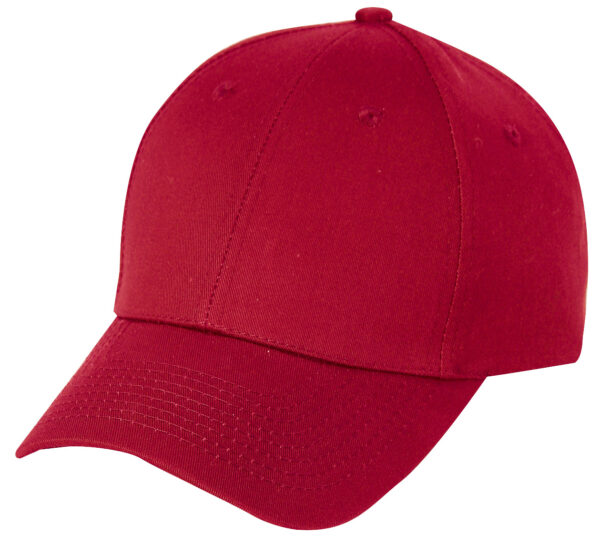 Low Crown (Constructed) 6 Panel Cotton Twill Cap (26101) - Image 4