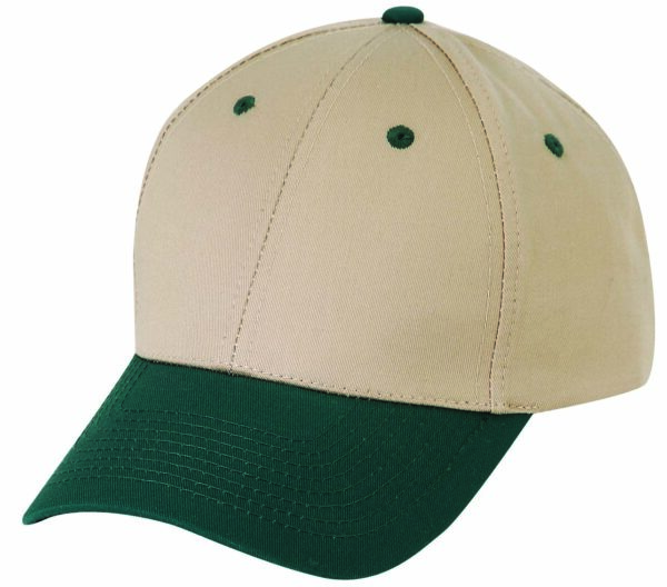 Low Crown (Constructed) 6 Panel Cotton Twill Cap (26101)