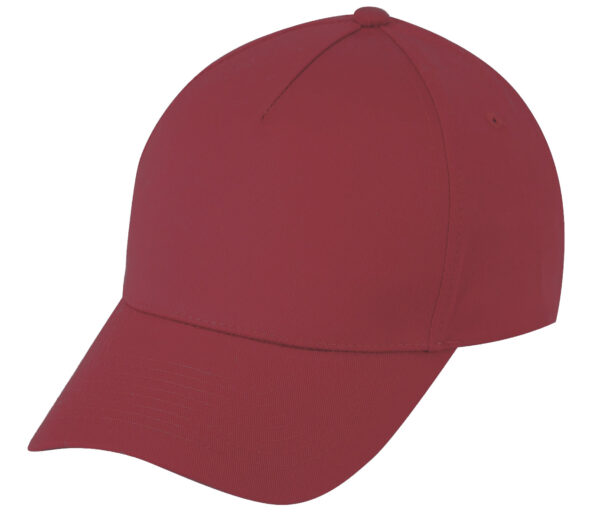 Low Crown (Constructed) 5 Panel Cotton Twill Cap (26103) - Image 7