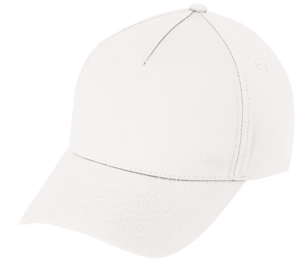Low Crown (Constructed) 5 Panel Cotton Twill Cap (26103) - Image 9