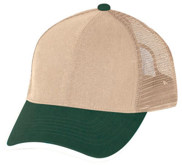 Low Crown (Constructed) 5 Panel Cotton Twill Mesh Cap (26105) - Image 10