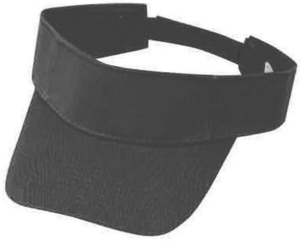 Pro Style Storm Heavy Cotton Twill Visor (26206) - Image 2