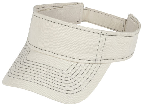 Pro Style Cotton Twill Washed Visor (29202)
