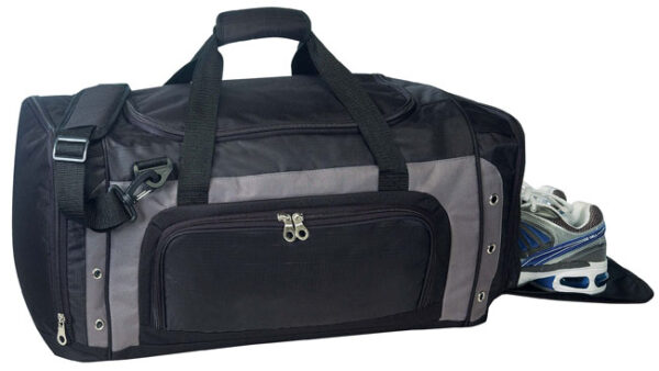 Deluxe Poly Duffel Bag with Shoe Storage (6056) - Image 3