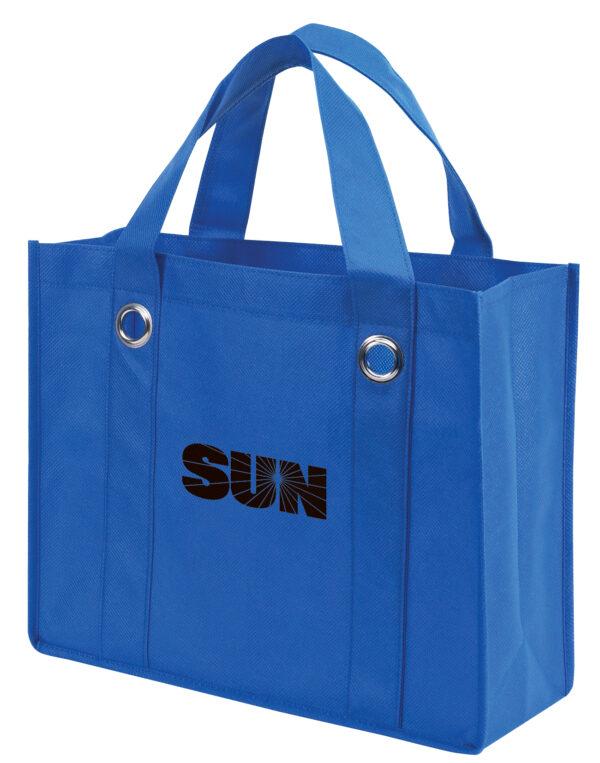 Non Woven Tote Bag with Fabric Covered Bottom (BS118) - Image 2