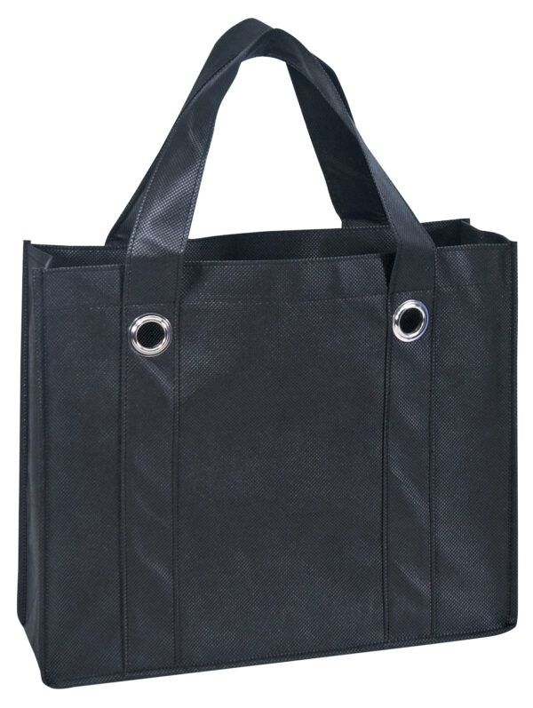 Non Woven Tote Bag with Fabric Covered Bottom (BS118) - Image 3