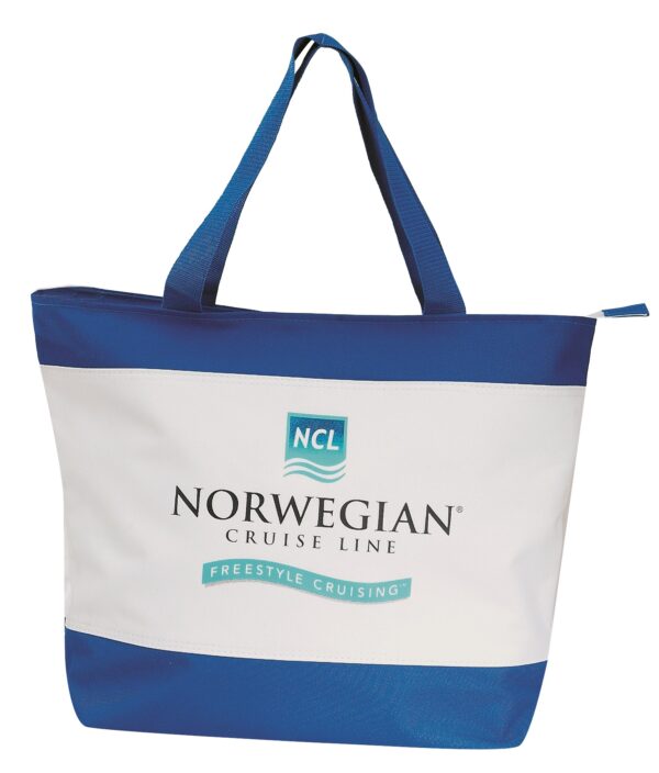 Poly Tote Bag with Zipper (BS134) - Image 2