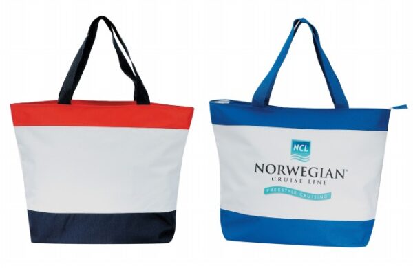 Poly Tote Bag with Zipper (BS134)