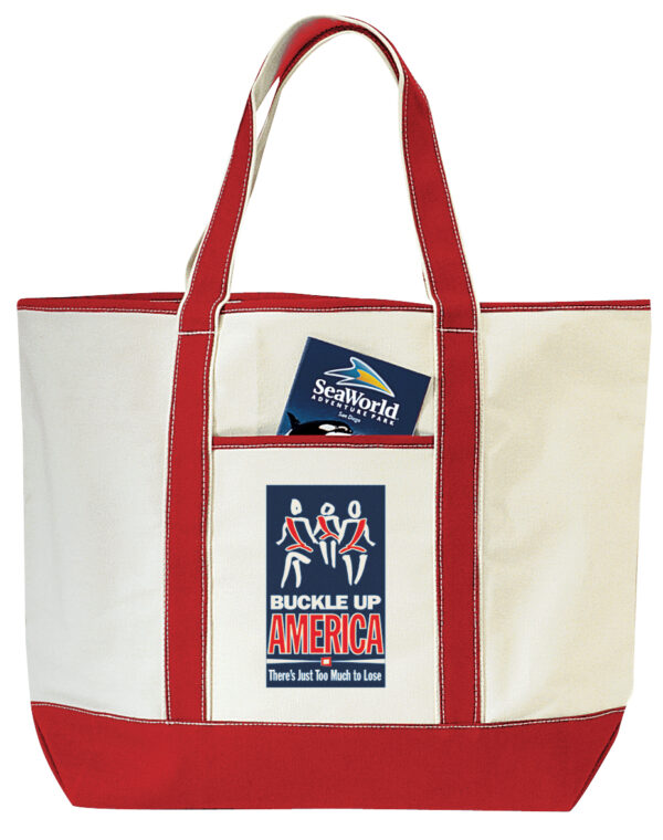 Deluxe Canvas Tote Bag (BS167) - Image 2