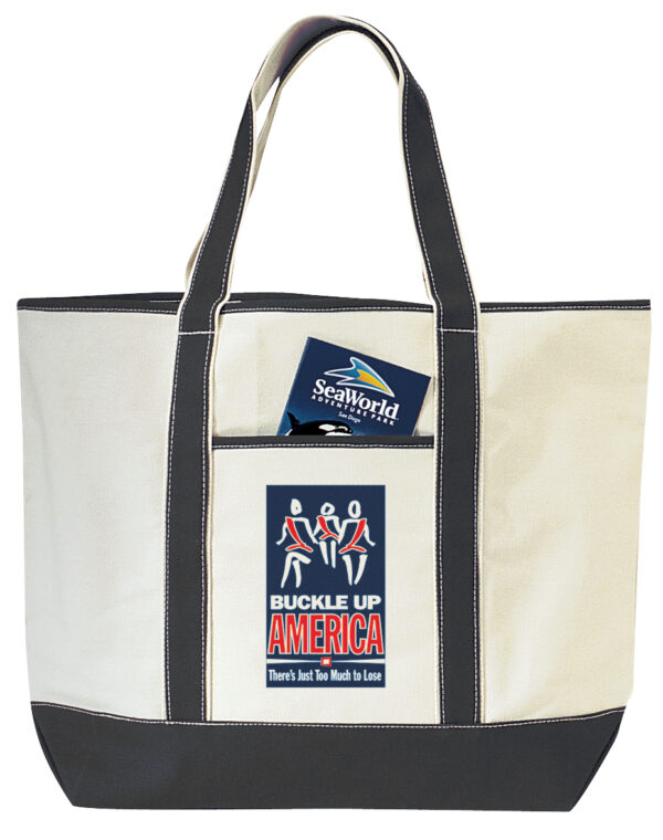 Deluxe Canvas Tote Bag (BS167) - Image 3