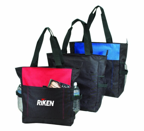 Deluxe Zippered Tote Bag (BS203)
