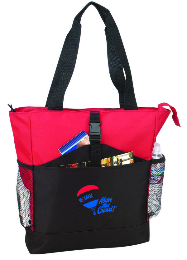 Poly Zippered Tote Bag (BS207) - Image 2