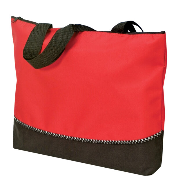 Poly Tote Bag with Zipper (BS212) - Image 3