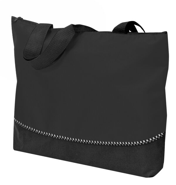 Poly Tote Bag with Zipper (BS212) - Image 4