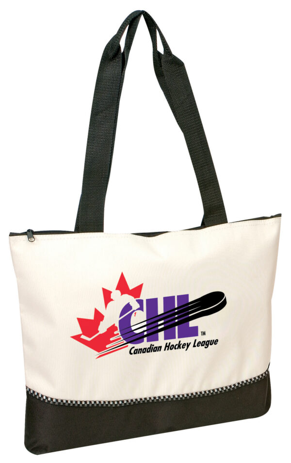 Poly Tote Bag with Zipper (BS212) - Image 5