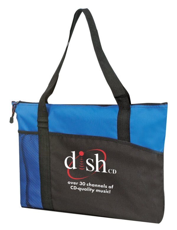 Poly Tote Bag with Zipper (BS214) - Image 2