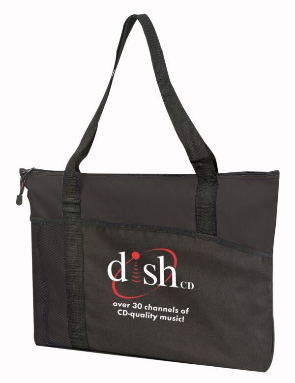 Poly Tote Bag with Zipper (BS214) - Image 4