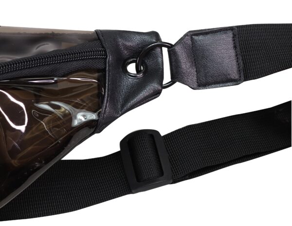 Transparent Black Fanny Pack (HP1104-TB) - Image 2