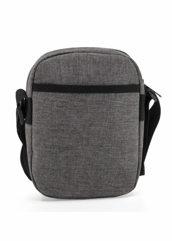 Heathered 2-Zipper Sling Bag (HP1135) - Image 2