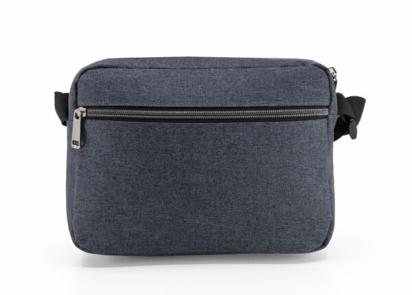 Heathered 3-Zipper Sling Bag (HP1139) - Image 2