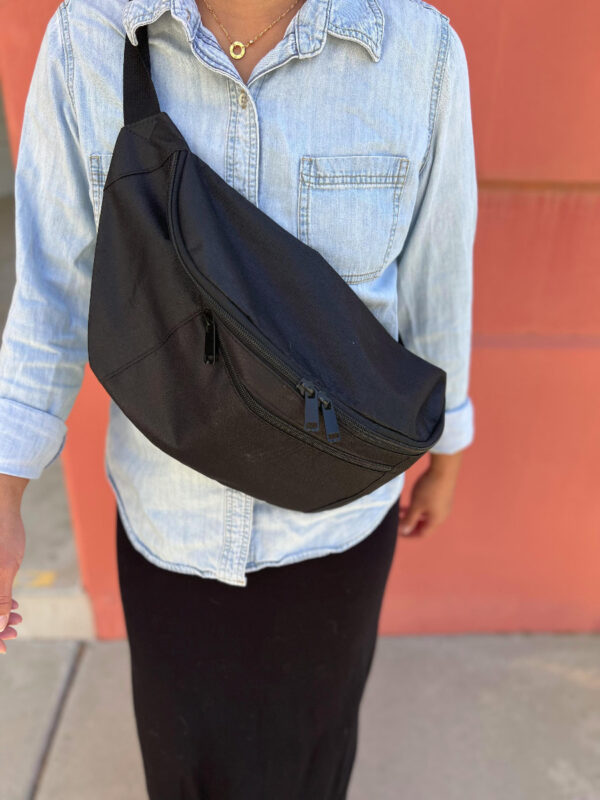 Poly Oversized Crossbody Fanny Pack (HP1144) - Image 3