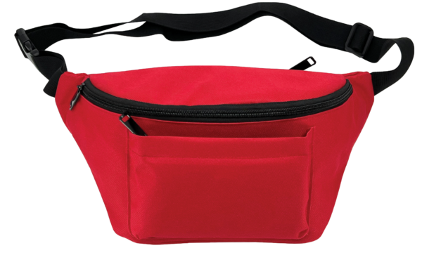 Three-zipper Fanny Pack/Crossbody Sling (HP1166) - Image 3