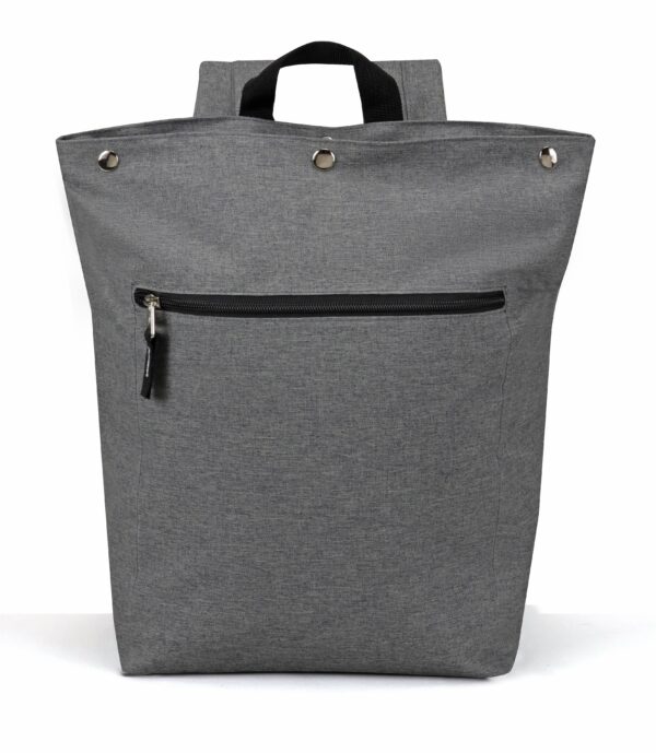 Zippered Computer Backpack w/ Snap Closure (HP2209) - Image 2
