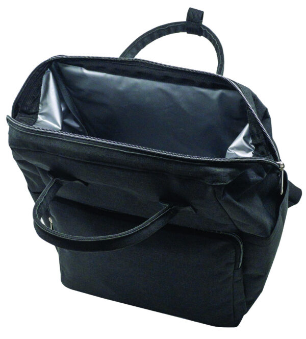 Wide-Mouth Heathered Cooler Backpack (HP2244) - Image 2
