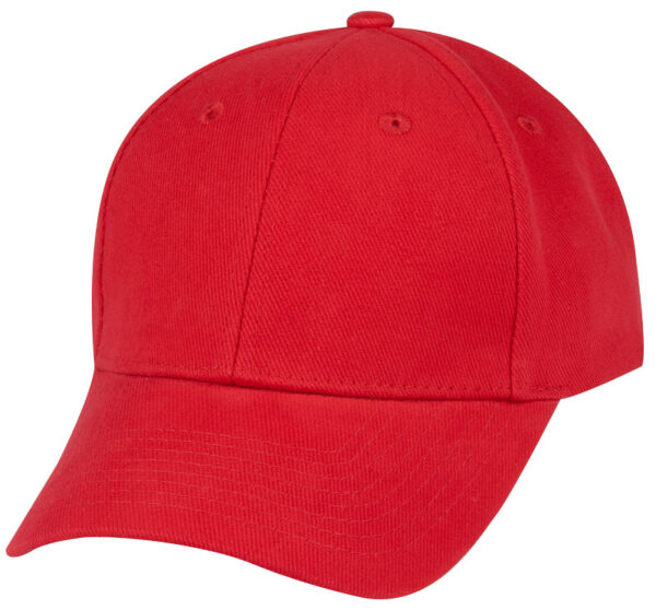 Low Crown (Constructed) Chino Brushed Cotton Twill Flexible Fit Cap (29309) - Image 6