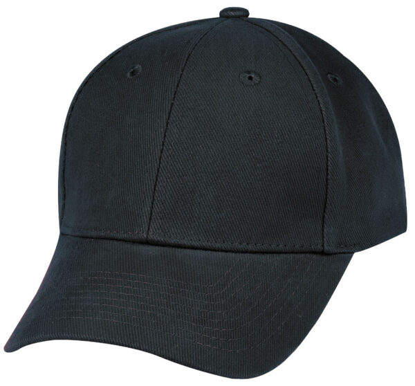 Low Crown (Constructed) Chino Brushed Cotton Twill Flexible Fit Cap (29309) - Image 4